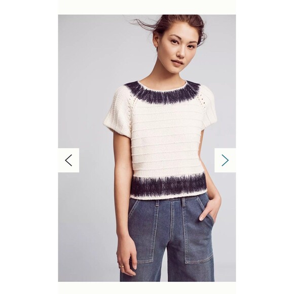 Anthropologie Feltwork Top - Picture 1 of 7